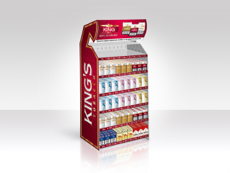 Présentoir paquets de cigarettes