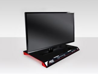 Поставка за монитор от плексиглас